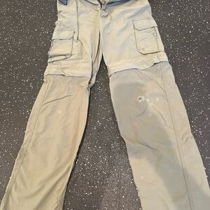 Boy Scout Switchback convertible pants. Boys size large